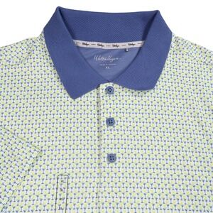 NEW Walter Hagen Golf Polo Shirt‎ Clubhouse 19 Hole Short Sleeve Blue XL